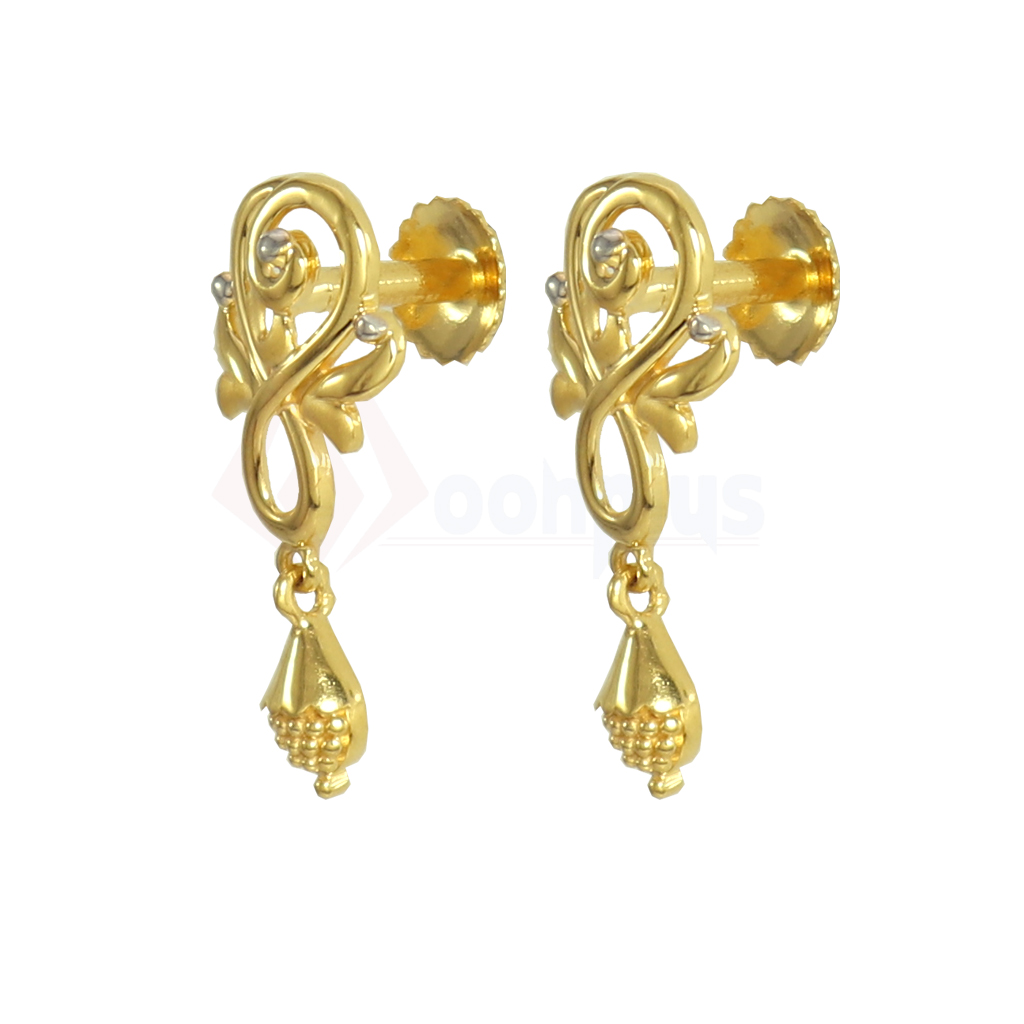 Stunning Glossy Dongle Earrings
