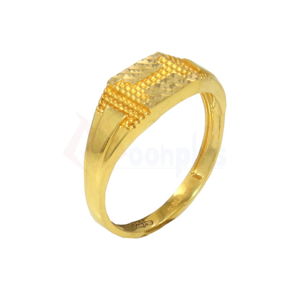 Sleeky Glossiest Gold Ring
