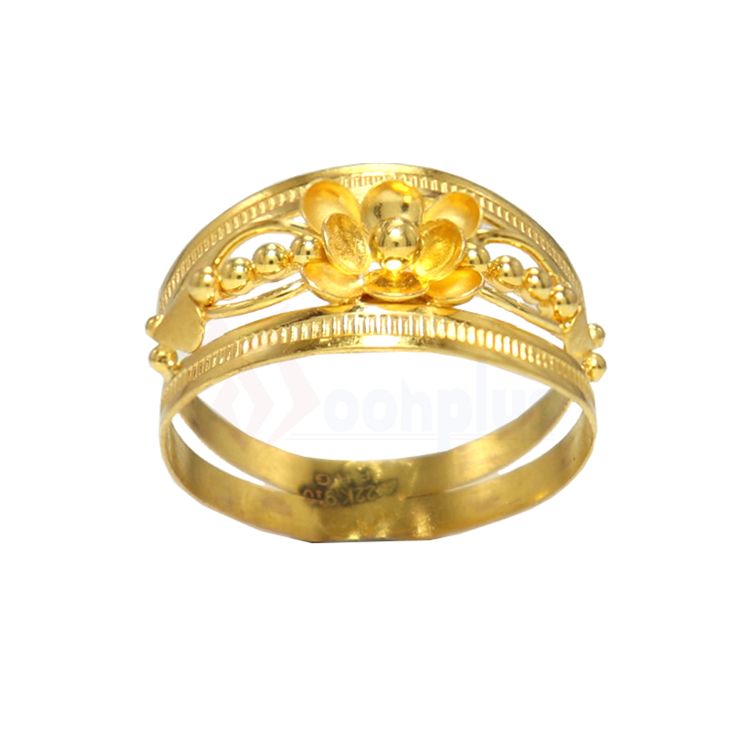 Easthatic Gold Ring for Girl/Women