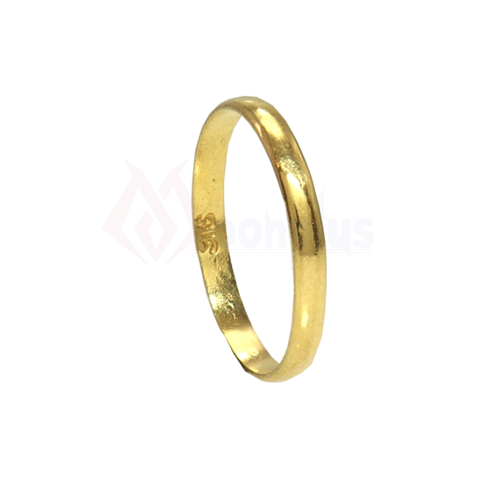 Classical Plain Gold Ring