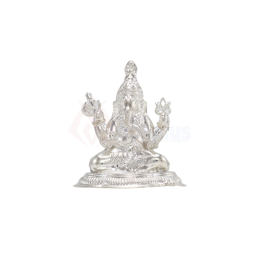 Silver sakthi Vinayagar Idol