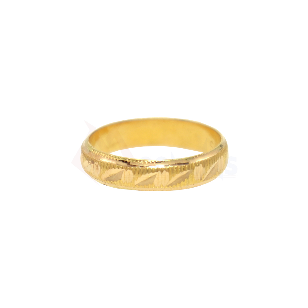 Contemprory Gold Band Ring
