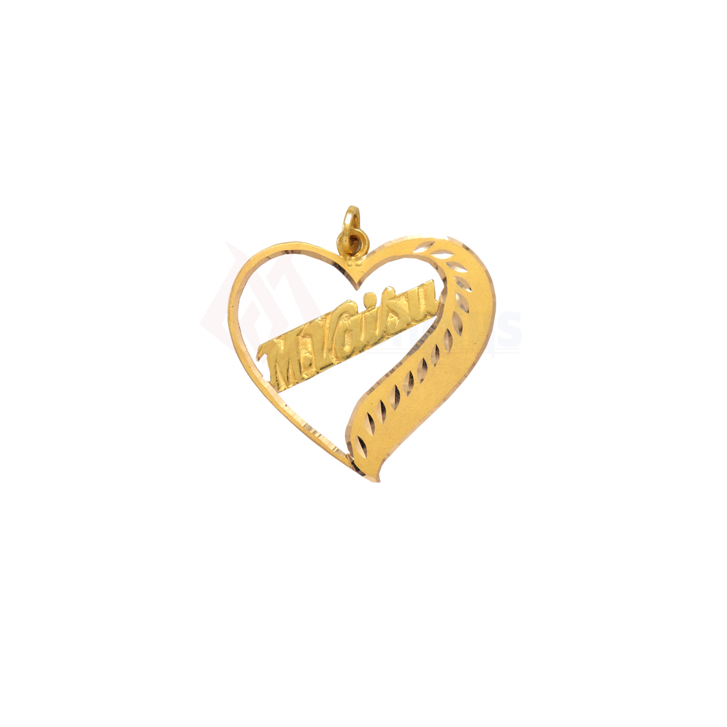 Customized Gold Pendent With Your Elegant Name