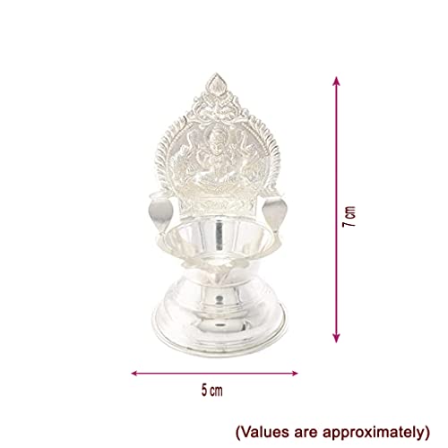 Silver Kamakshi Diya (24grams)