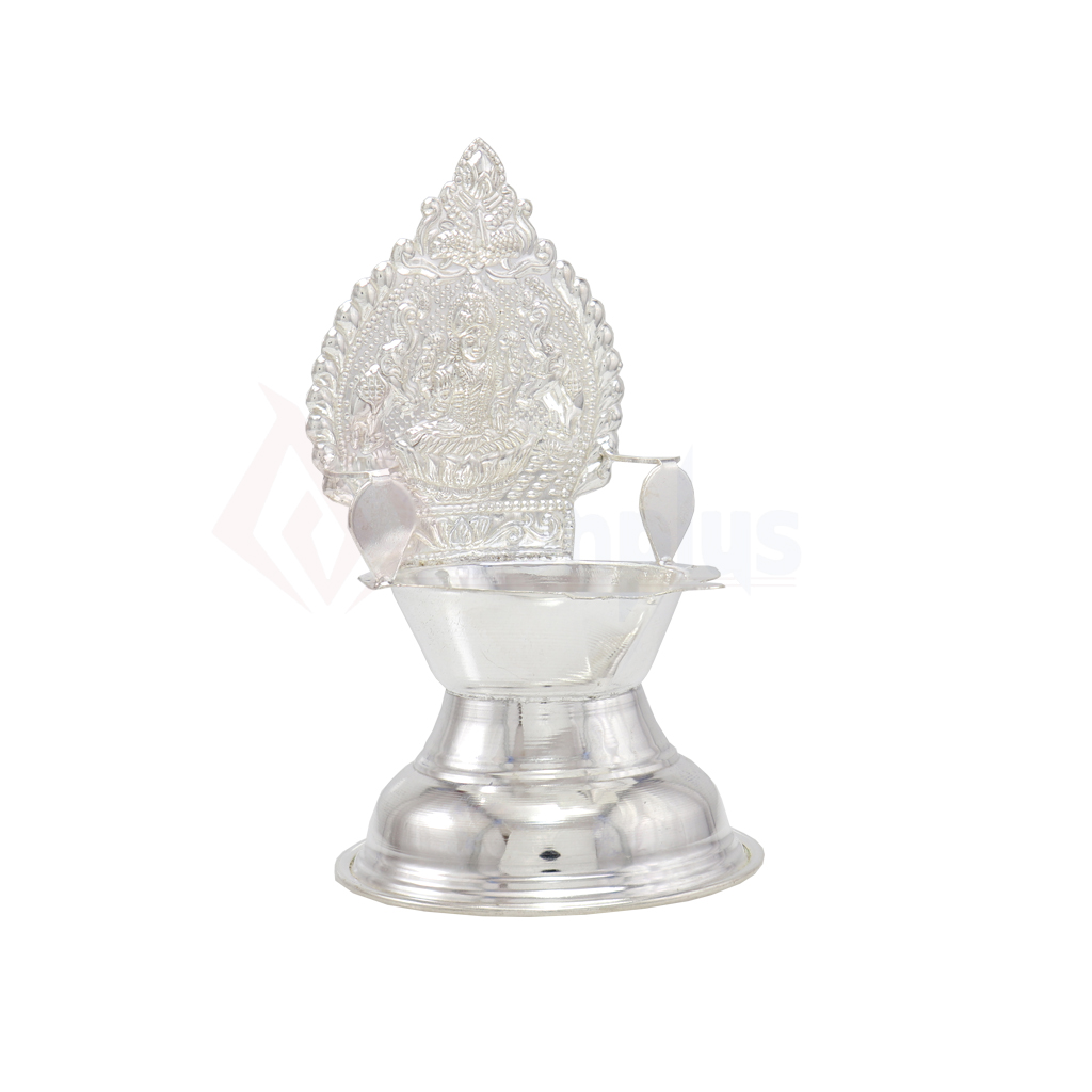 Silver Kamakshi Diya (50grams)