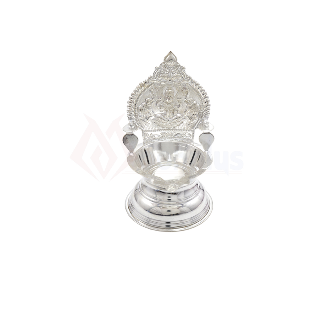 Silver Kamakshi Diya (60grams)