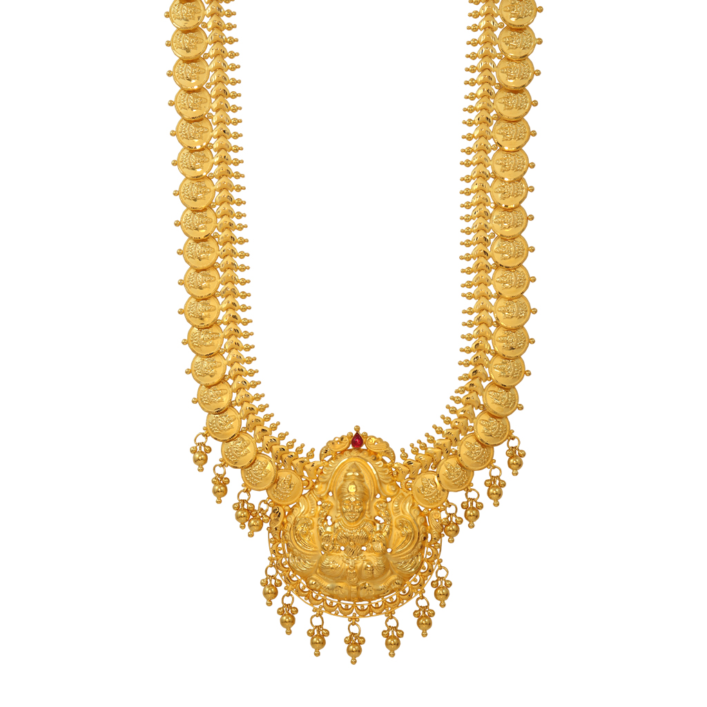 Classy Gold Lakshmi Haram
