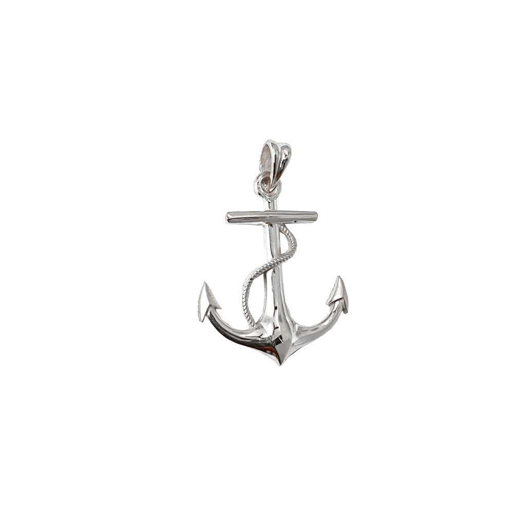 Silver Anchor Pendant