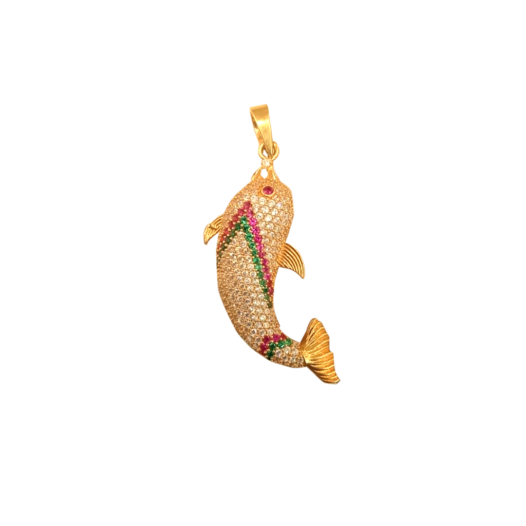 Gold Fish Pendent