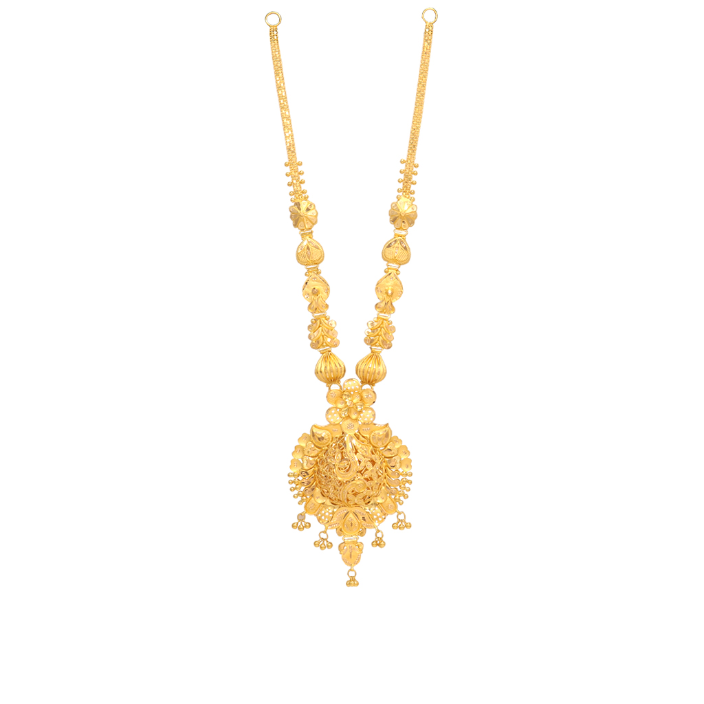 Blooming Floral Gold Necklace