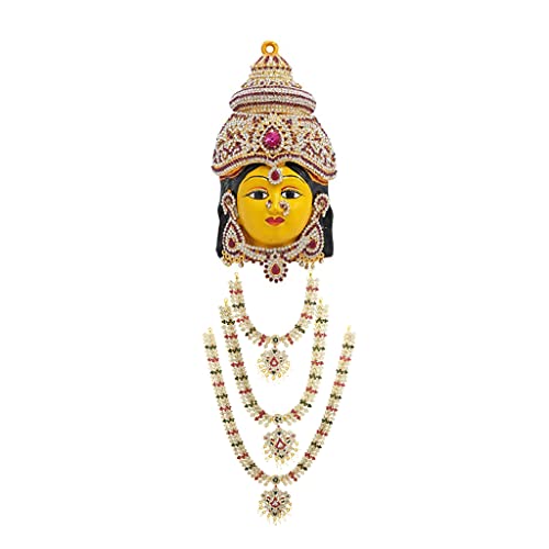 God Ornament Gold Plated Varalakshmi Amman Face