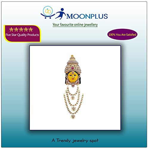 God Ornament Gold Plated Varalakshmi Amman Face