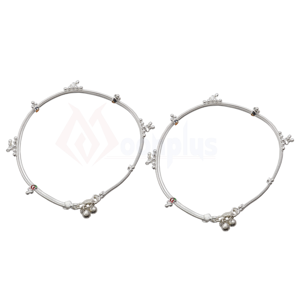 silver anklets
