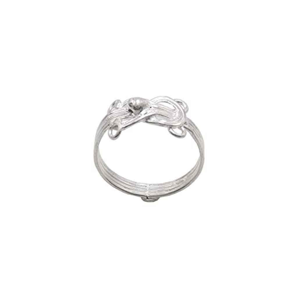 Ladies Silver Celtic Knot Wedding Ring — The Scottish and Irish Store